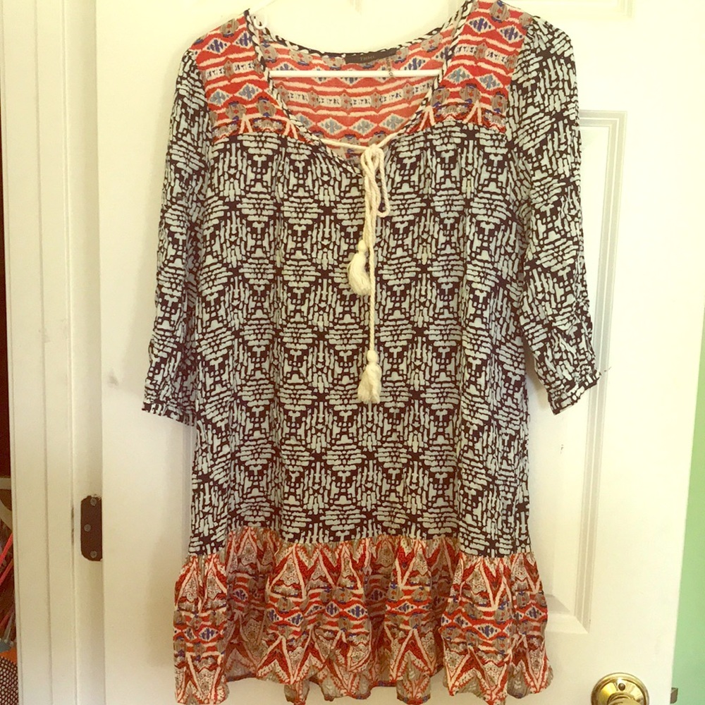 Colorful Casual Dress